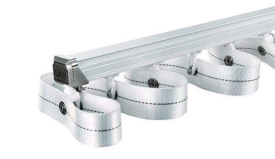 Ein guter Preis. Aluminiumlegierung, kundenspezifische Länge, Doppelvorhangschiene, Wandmontage online