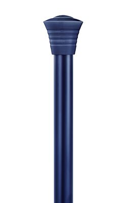 Good price Grey Color 1.8mm Thick Aluminum Curtain Rod 28mm Diameter Curtain Pole online
