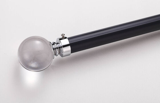 Ein guter Preis. Moderne Gardinenstange aus Aluminiumlegierung, einfach/doppelt, Wohnzimmer, Vorhangschiene online