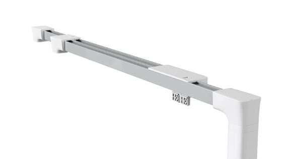 ভালো দাম L500cm 0.6mm পুরু স্বয়ংক্রিয় পর্দা ট্র্যাক সিস্টেম সামঞ্জস্যযোগ্য সিলিং পর্দা ট্র্যাক অনলাইন