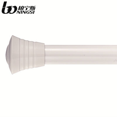 Good price White Color Resin Curtain Rod Finals 28mm Curtain Pole Ends Decorative online