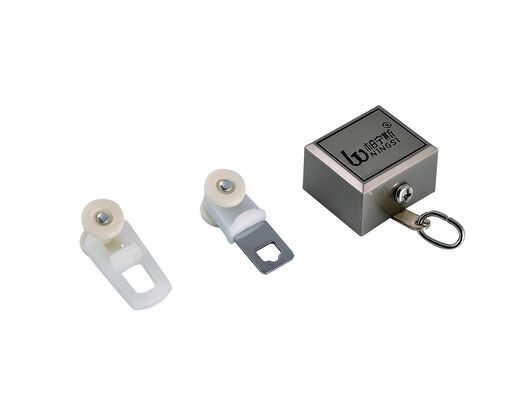 Buen precio Anillos cuadrados y resistentes para barra de cortina, con gran capacidad de carga, para riel de cortina de aluminio en línea